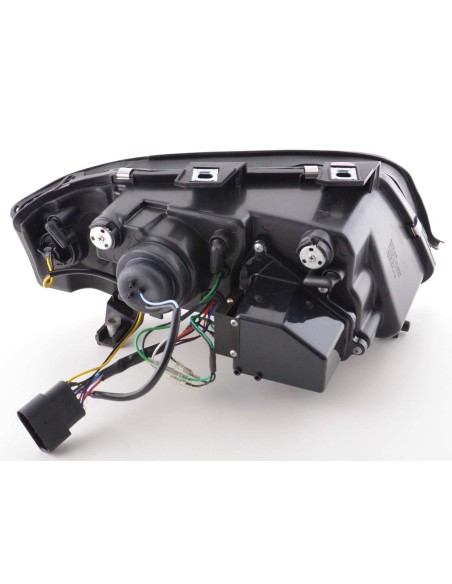 Faro Daylight LED DRL look Audi A6 tipo 4B 01-04 cromato
