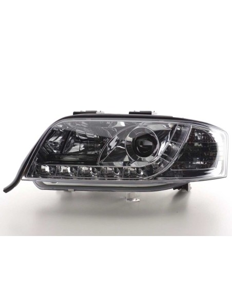 Faro Daylight LED DRL look Audi A6 tipo 4B 97-01 cromato