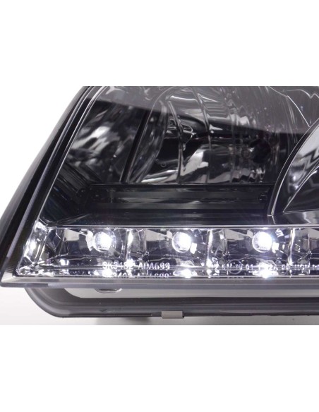 Faro Daylight LED DRL look Audi A6 tipo 4B 97-01 cromato