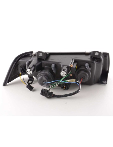 Faro Daylight LED DRL look BMW Serie 3 Coupé, tipo Cabrio E36 92-98 cromato