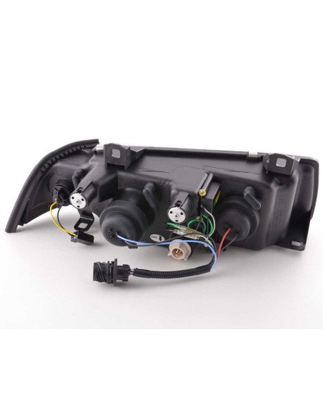 Faro Daylight LED DRL look BMW Serie 3 Coupé, tipo Cabrio E36 92-98 nero