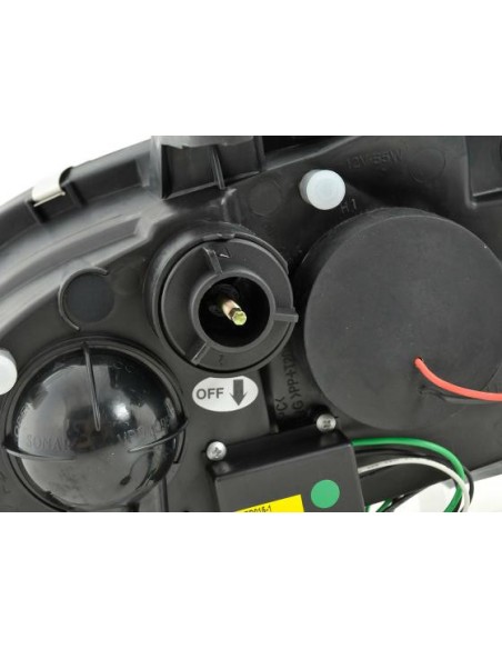 Daylight faro LED DRL look Citroen Saxo 00-02 cromato