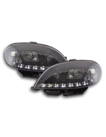 Daylight faro LED DRL look Citroen Saxo 00-02 nero
