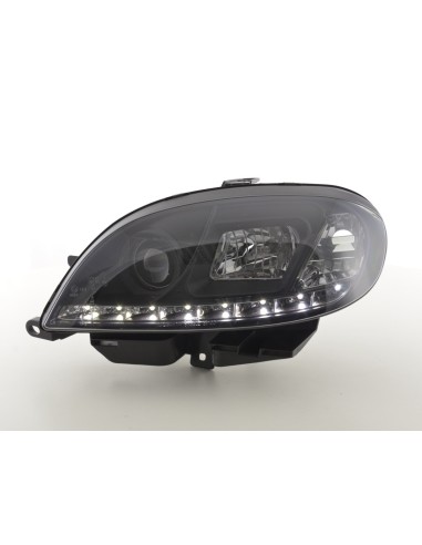 Daylight faro LED DRL look Citroen Saxo 00-02 nero