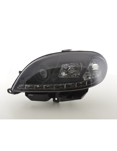 Daylight faro LED DRL look Citroen Saxo 00-02 nero