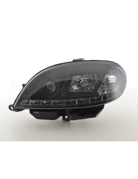 Daylight faro LED DRL look Citroen Saxo 00-02 nero