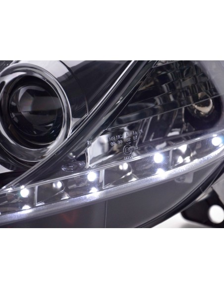 Faro Daylight LED DRL look Fiat Grande Punto tipo 199 08- cromato