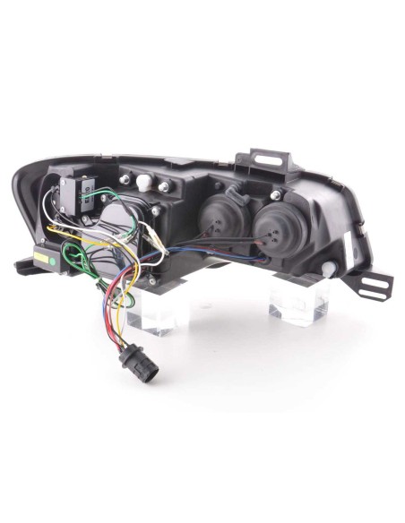 Faro Daylight LED DRL look Fiat Stilo 3 porte. Tipo 192 01-07 cromato