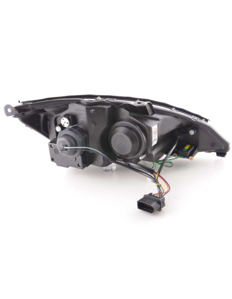 Daylight faro LED DRL look Ford Focus 3/4/5 porte. 01-04 cromato