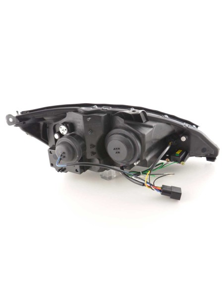 Daylight faro LED DRL look Ford Focus 3/4/5 porte. 01-04 nero