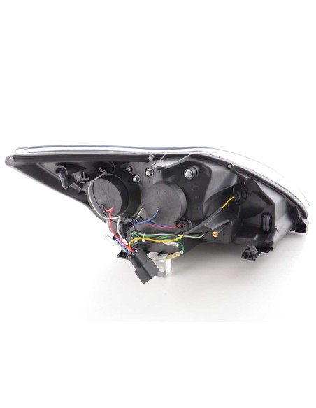 Daylight faro LED DRL look Ford Focus 3/5 porte. 08-10 cromato