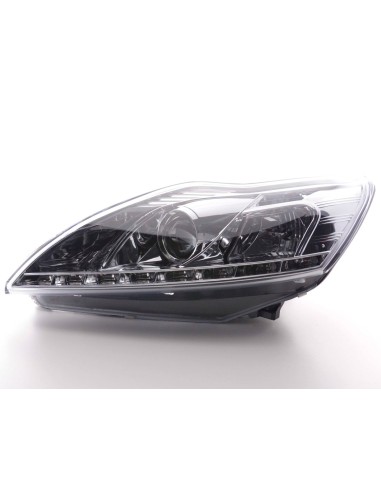 Daylight faro LED DRL look Ford Focus 3/5 porte. 08- cromato