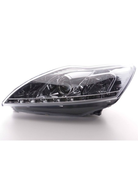 Daylight faro LED DRL look Ford Focus 3/5 porte. 08- cromato