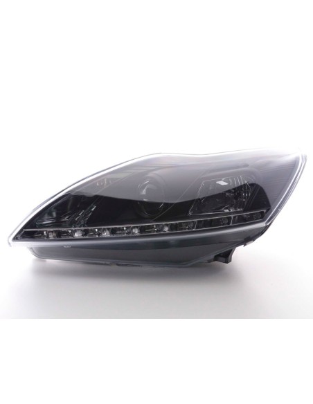 Daylight faro LED DRL look Ford Focus 3/5 porte. 08 Nero