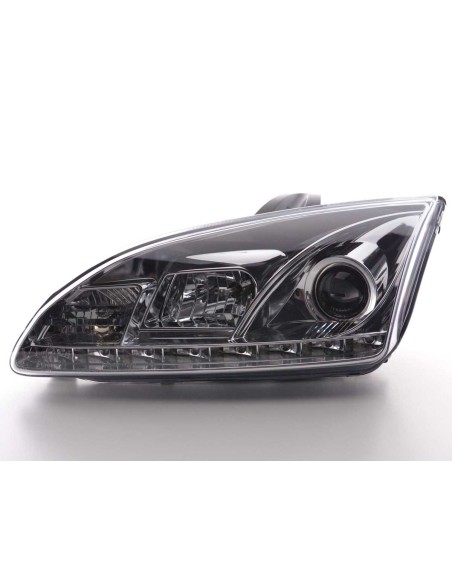 Daylight faro LED DRL look Ford Focus 4/5 porte. 05-08 cromato