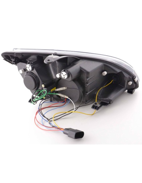Daylight faro LED DRL look Ford Focus 4/5 porte. 05-08 nero