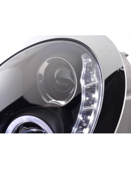 Daylight faro LED DRL look Mini Cooper tipo R50 01-06 nero