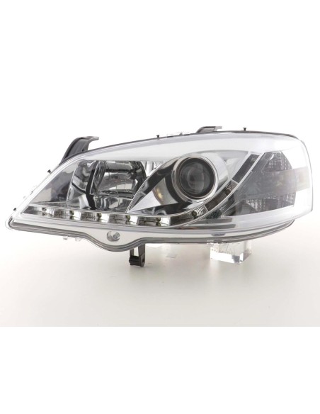 Faro Daylight LED DRL look Opel Astra G 98-03 cromato
