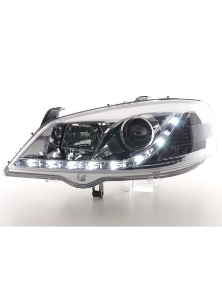 Faro Daylight Luci di marcia diurna a LED Opel Astra G 98-03 cromate