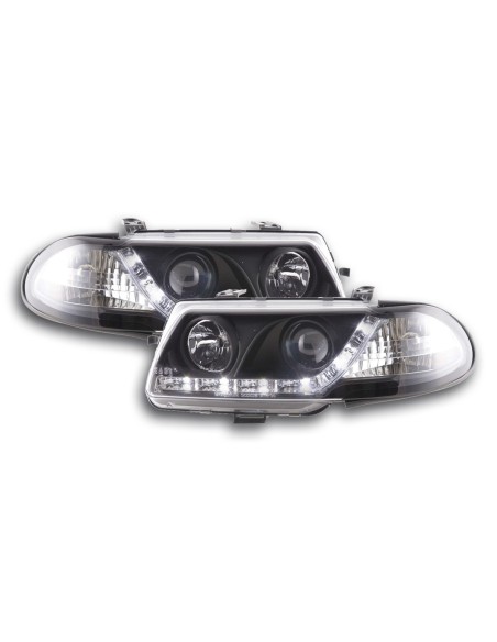 Daylight faro LED DRL look Opel Astra F 95-97 nero