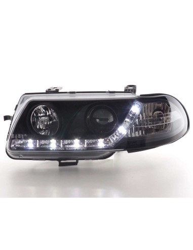 Daylight faro LED DRL look Opel Astra F 95-97 nero