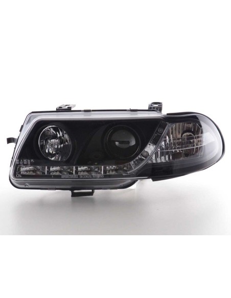 Daylight faro LED DRL look Opel Astra F 95-97 nero