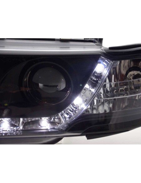 Daylight faro LED DRL look Opel Astra F 95-97 nero