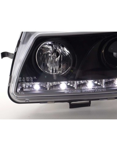 Daylight faro LED DRL look Opel Astra F 95-97 nero