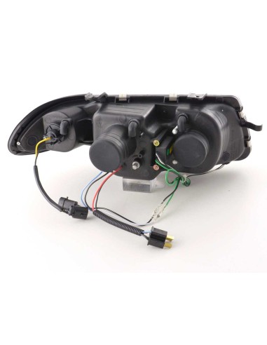Daylight faro LED DRL look Opel Astra F 95-97 nero