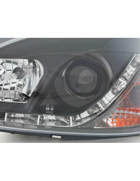 Daylight faro LED DRL look Opel Corsa B 94-00 nero