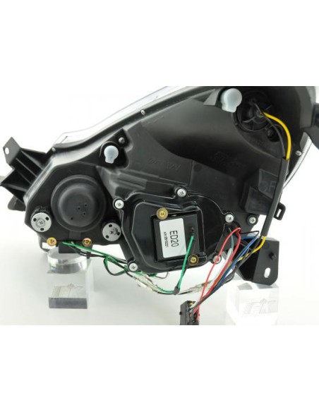 Faro Daylight LED DRL look Opel Corsa D 06- cromato