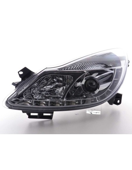 Faro Daylight LED DRL look Opel Corsa D 06- cromato