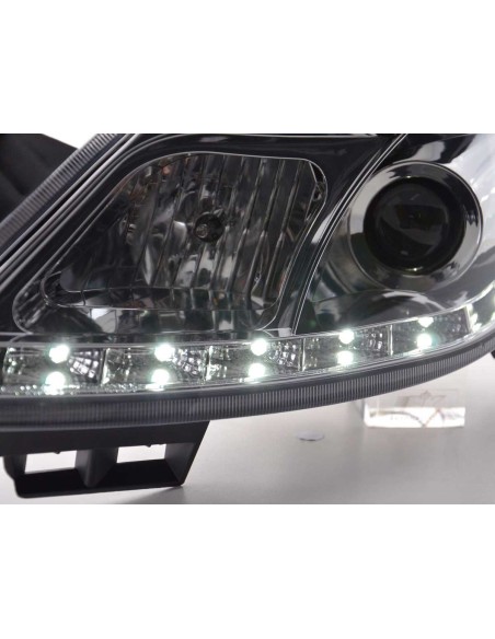 Faro Daylight LED DRL look Opel Corsa D 06- cromato