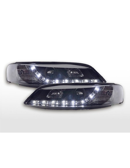 Daylight faro LED DRL look Opel Vectra B 96-99 nero