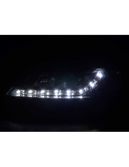 Daylight faro LED DRL look Opel Vectra B 96-99 nero