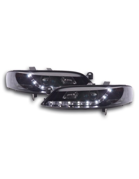 Daylight faro LED DRL look Opel Vectra B 99-02 nero