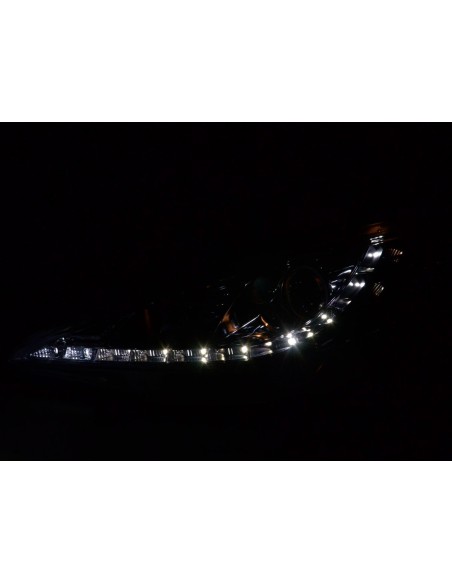 Faro Daylight LED DRL look Peugeot 207 06- cromato