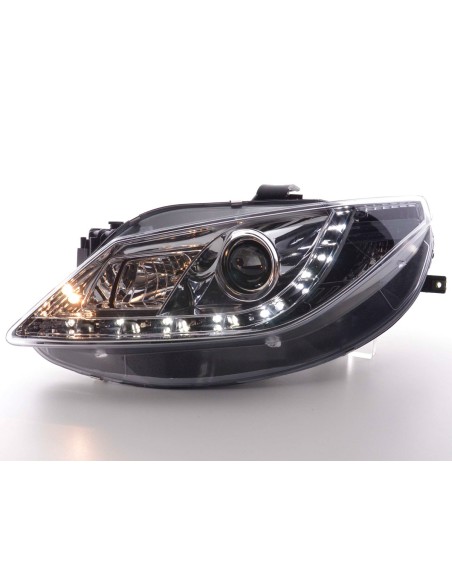 Faro Daylight LED DRL look Seat Ibiza tipo 6J 08- cromato
