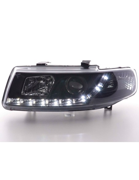 Faro Daylight LED DRL look Seat Leon tipo 1M 99-05 nero