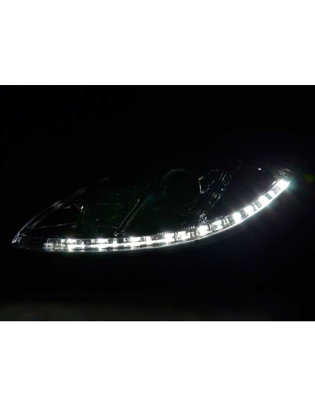 Fari diurni Luci di marcia diurna a LED Seat Leon 1P / Altea / Toledo 5P cromate