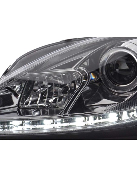 Fari diurni Luci di marcia diurna a LED Seat Leon 1P / Altea / Toledo 5P cromate