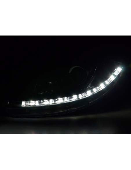 Fari Daylight Luci di marcia diurna a LED Seat Leon 1P / Altea 5P nero