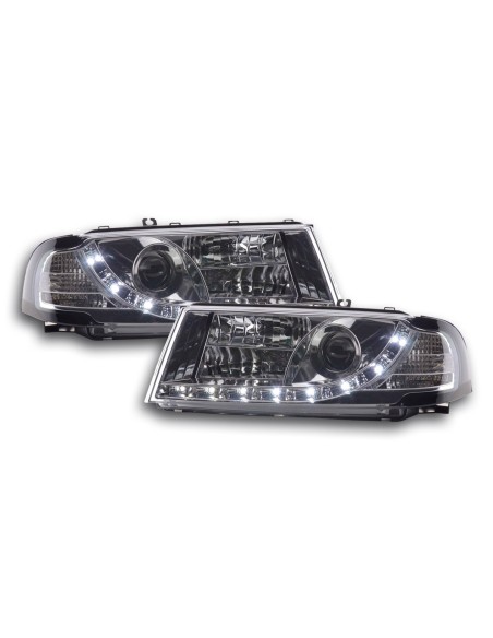 Daylight faro LED DRL look Skoda Octavia tipo 1U 01-04 cromato