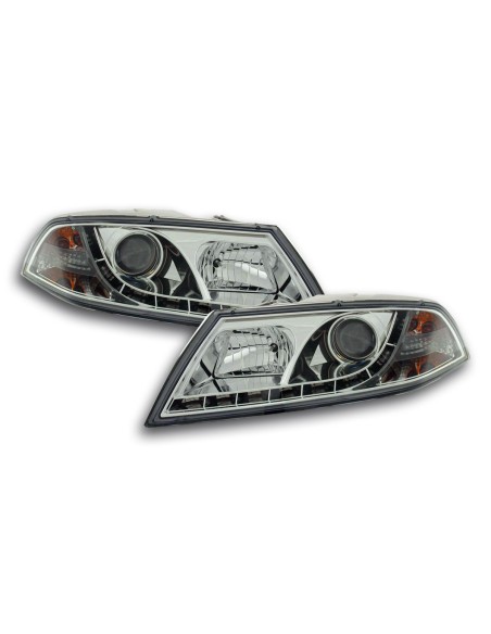 Faro Daylight LED DRL look Skoda Octavia tipo 1Z 04-08 cromato