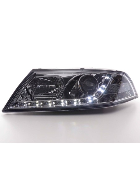 Faro Daylight LED DRL look Skoda Octavia tipo 1Z 04-08 cromato