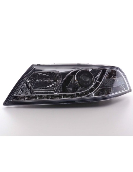 Faro Daylight LED DRL look Skoda Octavia tipo 1Z 04-08 cromato