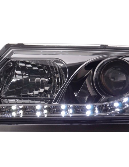 Faro Daylight LED DRL look Skoda Octavia tipo 1Z 04-08 cromato