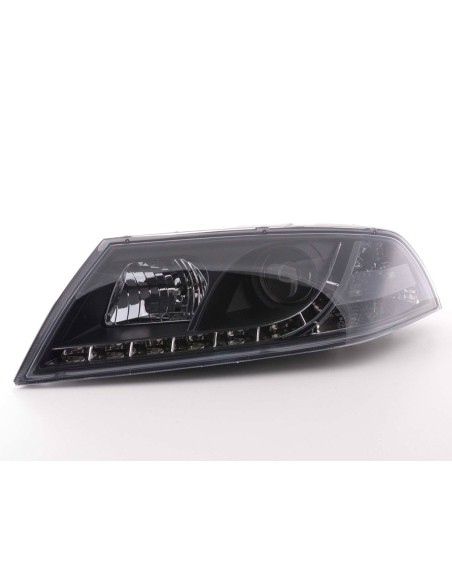 Daylight faro LED DRL look Skoda Octavia tipo 1Z 04-08 nero