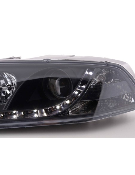 Daylight faro LED DRL look Skoda Octavia tipo 1Z 04-08 nero