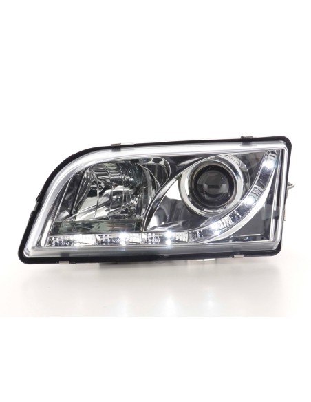 Faro Daylight LED DRL look Volvo S40 / V40 tipo V 96-04 cromato